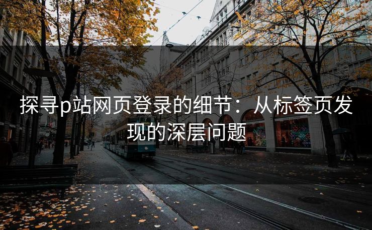 探寻p站网页登录的细节：从标签页发现的深层问题